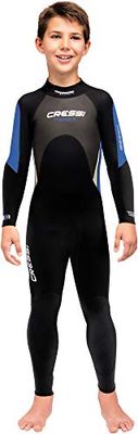 Cressi Morea Jr Monopiece Wetsuit - 3 mm - All-In-One Wetsuit Premium Neoprene High Stretch for Women