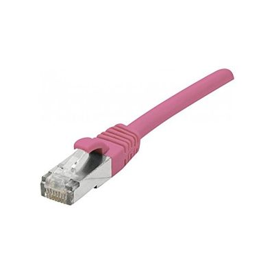 Connect 1.50 m Copper RJ45 Cat.6a S/FTP LSZH Snagless Patch Cord - Pink