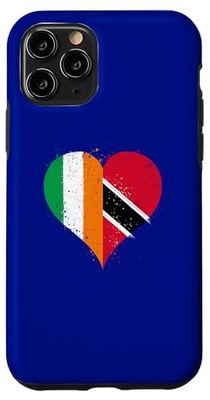 Bandiera Irlanda Trinidad Tobago di Orgoglio Irlandese Trini Custodia per iPhone 11 Pro