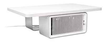 Kensington CoolView Monitorstandaard Met Bureauventilator/iMac-Standaard, Ideaal Voor Thuiskantoor - USB, Dubbele ventilatorluchtstroom, Ondersteunt lLptops, Notebooks, Voor Monitors Tot 27 Inch