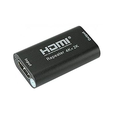 Techly IDATA HDMI RIP4KT HDMI Repeater 4K / UHD / 3D tot 40m, zwart