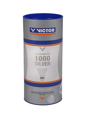Victor Badminton-volantes de nylon 1000 3 unidades, intermediário