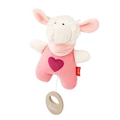 SIGIKID 43184 Mini caja de música de oveja, amarillo niña de 0 a 36 meses
