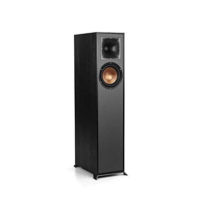Klipsch R-610F Haut-Parleur 85 W Noir - Hauts-Parleurs (Avec Fil, Bornier, 85 W, 45 - 21000 Hz, 8 Ohm, Noir)