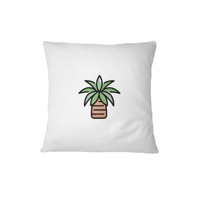 Bona Basics, Fodera decorativa per cuscino, decorazione per la casa, per divano, caffetteria, Dimensioni: 45X45 cm, Colore: Bianco