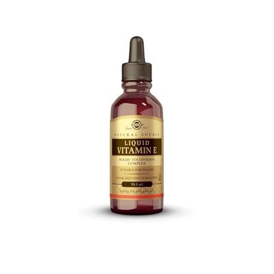 Solgar Natural Source Liquid Vitamin E - 59.2 ml - Protects cells from oxidative stress - Immunity Support - Easy to take liquid form - With Mixed Tocopherol Complex - Vegan