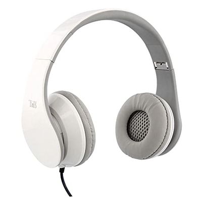 T'nB Stream Wired Headphones White