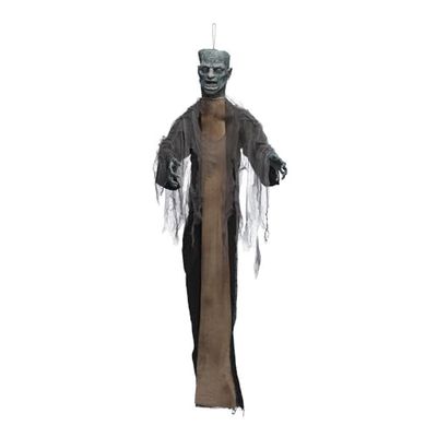 Boland - Décoration d'horreur suspendue avec LED, mouvement et son, décoration de fête fonctionnant sur piles pour les fêtes à thème et Halloween