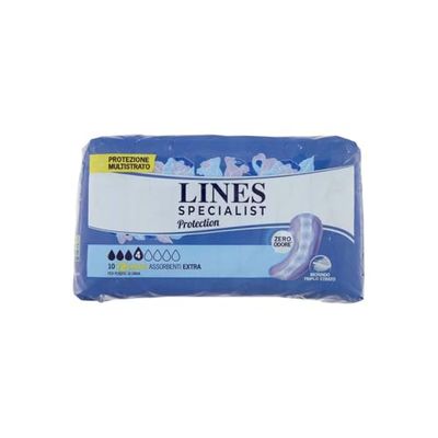 Lines Specialist Extra Absorbent Incontinza Protection Light Pack of 12 Absorbent Towels 1 x 270g