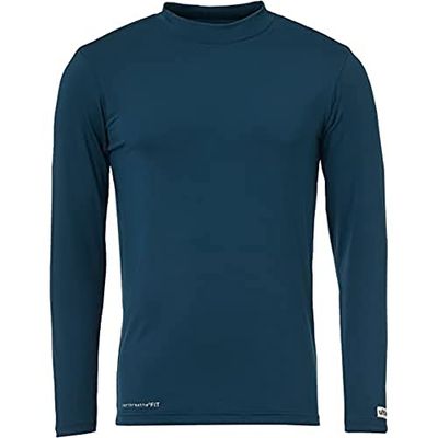 uhlsport BASELAYER voetbal lange mouw vest onderlaag top vest compressie shirt functioneel shirt lange mouw voor voetbal indoor outdoor sportschool joggen