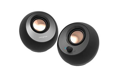 CREATIVE Aumdie Micro USB pour Haut-parleurs d'enregistrement avec Audio USB, amélioration des dialogues, Bluetooth 5.0, 8 W RMS avec Puissance de crête de 16 W