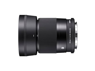 Sigma 30mm f/1.4 DC DN Contemporary - Objetivo estándar para el sistema Sony Montura E, color negro