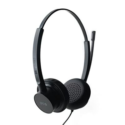 SPC Brave PRO Auriculares Profesionales con Cancelación de Ruido USB-A Negros