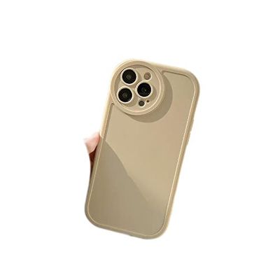 Compatibel met iPhone 13 Pro Max Case Liquid Silicone Cover Full Body Protective Cover Schokbestendig Slim Phone Case Anti-Skras Soft Microfiber voering 6,7 inch Whit