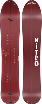 Nitro Snowboards Slash Split BRD '25 Powderboard, Tapered Directional Splitboard, True Camber, All Terrain, Wide, voor grote voeten, 3D Surf-Tech
