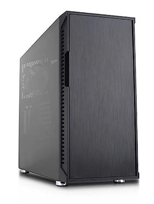 Nanoxia Alloggiamento Deep Silence 8 – Pro TG USB 3.1 – mATX/ATX w.ODD