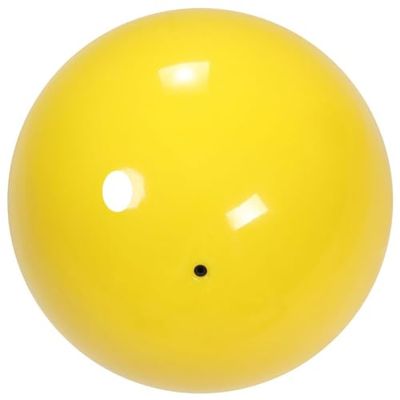 TOGU 430403 Gymnastiekbal voor volwassenen, uniseks, 300 g, standaard, ongelakt, geel, 16