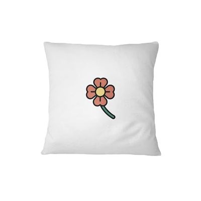 Bona Basics, Housse de Coussin décorative, Housse de Coussin décorative, décoration de Maison, pour canapé, café, Taille : 45 x 45 cm, Couleur : Blanc