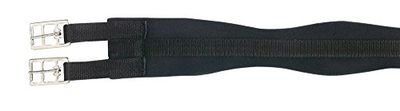 PFIFF 101301 Sangle de Selle rembourrée en Coton Noir 100 cm