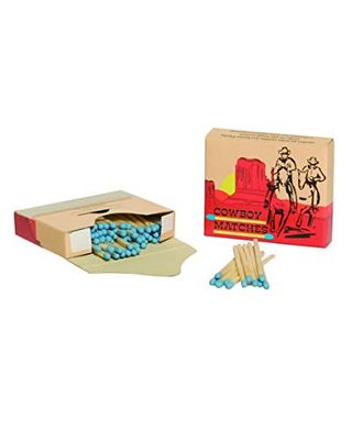 Mil-Tec Cowboy-matches, rood, 5 x 6,5 x 1,5 cm