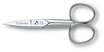 3 Claveles Nail File 2012 Scissors Straight 3.5 "