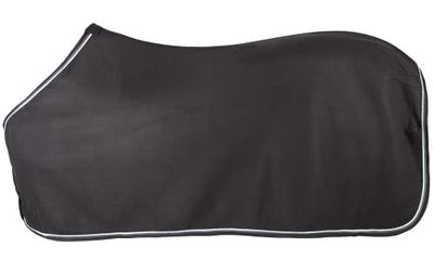 PFIFF 101496 Pauline - Coperta in pile, 135 misure, colore: Nero/Grigio