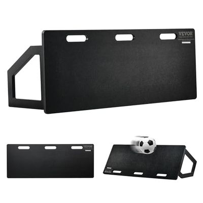VEVOR Pedana da Rimbalzo da Calcio, Muro da Calcio Portatile 45"X18" con Rimbalzo a 2 Angoli, Pedana da Rimbalzo Pieghevole in HDPE, Attrezzatura da Allenamento Pratica di Passaggio e Tiro