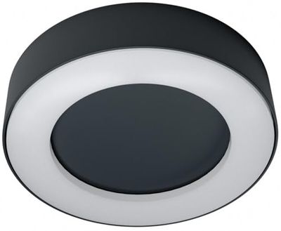 WatioWave PLAFON LED ESTERNO RING 13 W 3000 K NERO