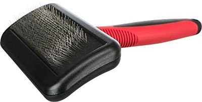 Spazzola morbida, plastica - setole metalliche, 12 × 16 cm