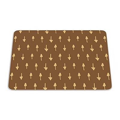 Questo Casa, Rektangel digitalt tryckt musmatta, halkfri undersida, för kontor och hem, storlek: 22 x 18 cm