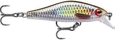 Rapala - Leurre de Pêche Shadow Rap Solid Shad - Construction Plastique - Leurre Pêche d'eau Douce Coulant - Profondeur de Nage 0,9-1,2m - Taille 5cm / 5,5g - Fabriqué en Estonie - Live Roach