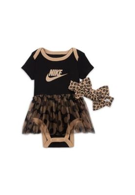 Nike 2 piezas - Tutu Bodysuit, Negro, 6-12 meses