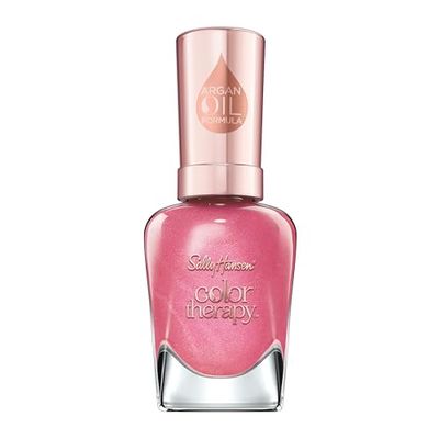 Sally Hansen Colour Therapy Nail Polish, Lips Tulips, Pack of 1, 14.7ml