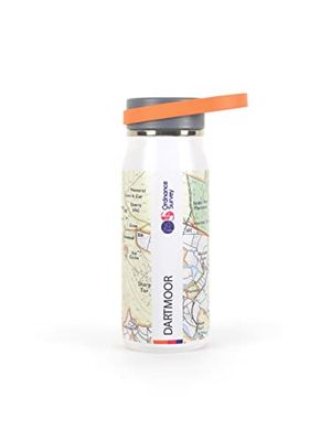 Ordnance Survey Thermal 500ml Bottle, Insulated & Leakproof Walking, Trekking, Hiking Bottle