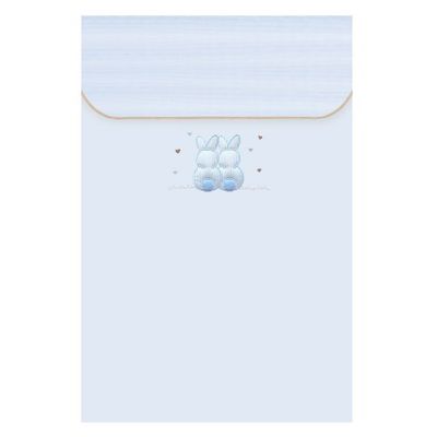 Câlin Câline Dessus de Lit Roméo Bleu 70 x 140 cm
