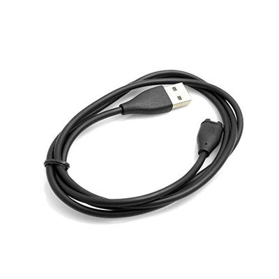 System-S USB-kabel voor Garmin vivoactive 3 Fenix 5 100cm in zwart