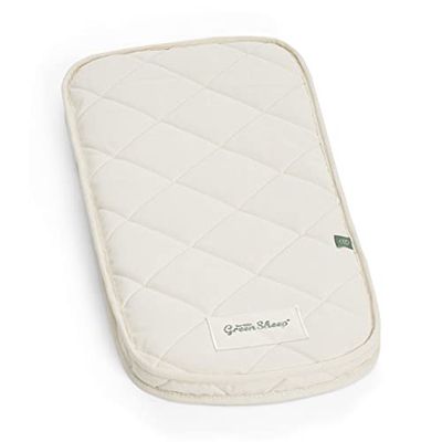The Little Green Sheep Nacelle Matelas naturel pour Bugaboo Caméléon (76 cm x 30 cm)