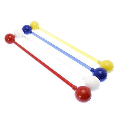 Mister Babache Baton du Diable Atomium Blanc/Rouge, Diavolo Unisex-Adulto, Bianco/Rosso, 675 mm