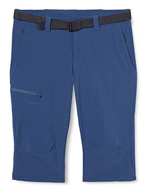 Maier Sports Huang, Pantalon Court de randonnée pour Homme, Bermuda déperlant pour Le Trekking et la randonnée, sans PFC, MSTRETCH Pro 4 et Dryprotec, Bleu, 54