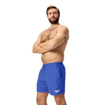 Speedo Essential 16" Short de Bain pour Homme, Cobalt Pop, L