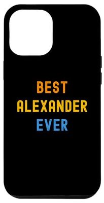 Carcasa para iPhone 14 Pro Max Mejor Alexander Ever Funny Alexander