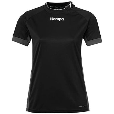 Kempa Prime Women T-Shirt pour Homme Femme, Muticolore Bleu/Anthracite, XL