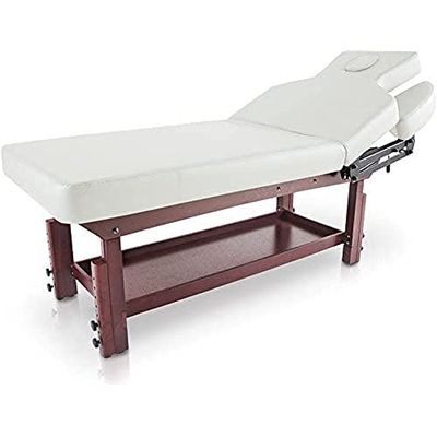 QUIRUMED Civière Spa avec plateau inférieur Blanc cassé