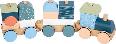 small foot Train en Bois « Arctic » certifié FSC® 100%, pour Enfants à partir de 1 an, 12449