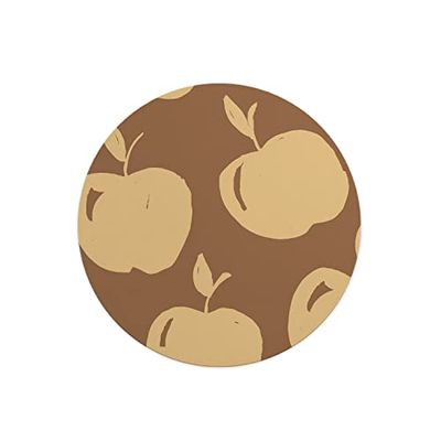 Questo Casa, Round Digital Printed Mouse Pad, Non-Slip Base, for Office and Home, Diameter:22cm