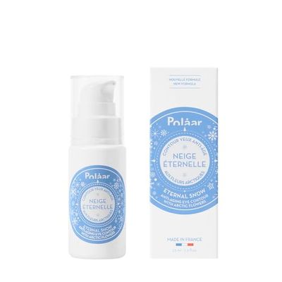 Polåar -Contour Occhi Anti-invecchiamento Gioventù Neve Eterno con Fiori Artici-Riduce rughe & linee sottili-Diminue tasche & occhiaie-Raffermit-Proteggi-Nouevlle Formula 99% Naturale, Vegano, Made in