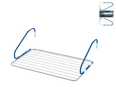H&H Pengo St188 Pogge Balcone 10 Stendibiancheria, Bianco, 110x2x54 cm