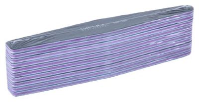 BIFULL Lime rembourrée Rombo Wit Diamond Black 100/180 10 unités, Noir, Estandar
