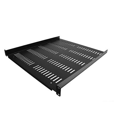 StarTech.com 1U Rack Shelf - Universele Geventileerde 19 inch Server Rack Plank/Lade voor AV/Data/Netwerk Apparatuur – Cantilever – Max. 25kg - Diepte 50 cm (20”)(SHELF-1U-20-FIXED-V)