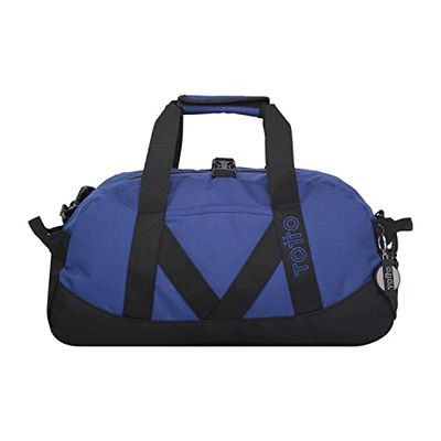 Totto - Blue Bungee sporttas: duurzaam, comfort en stijl in je handen, Blauw, Normaal, sporttas blauw - bungee